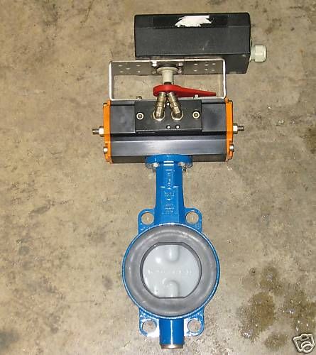 Ebro Armaturer Pneumatic Actuator Butterfly Valve EB5DW