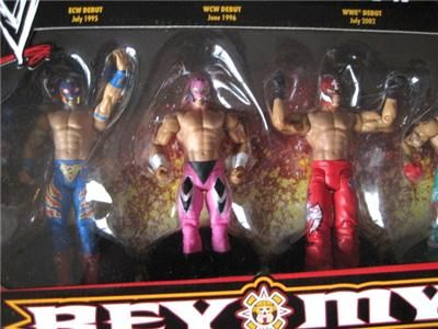 WWE Rey Mysterio Tru Exclusive 6 Pack Action Figures