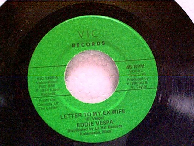 Eddie Vespa Letter to My EX Wife 45