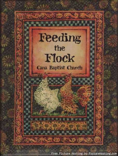 Feeding The Flock Binder Cookbook Baptist Church New