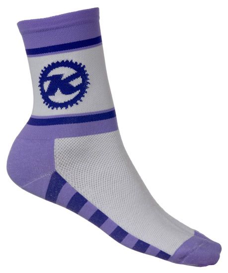 stripes sock 1868 bright white eggplant