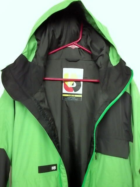 Burton Snowboard Andover Ski Jacket Gore Tex Astro Turf Green Mens M