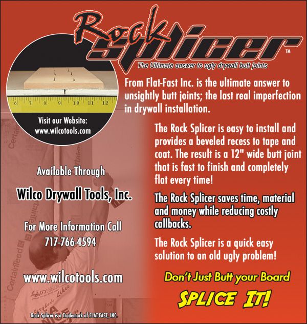 Rock Splicer is a great product that lets you get completely flat