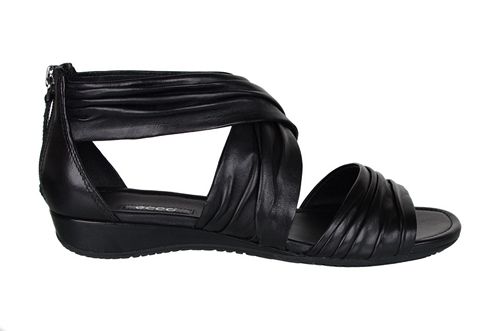 Ecco Womens Sandals Bouillon Band Ankle Strap Black 35152301001 Sz 5 5