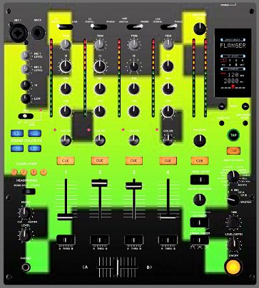 Pioneer CDJ 1000 800 850 400 900 200 2000 Skin Faceplate Absolute One