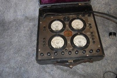 Vintage Jewel Electrical Instrument Co Radio Service Set Craig Tube