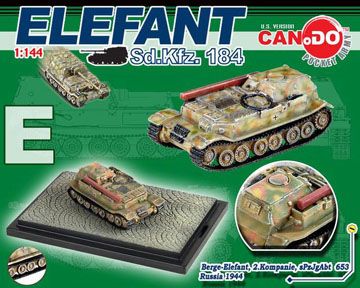 Dragon Can.Do WWII German Tanks 1144 scale Elefant / Ferdinand Series