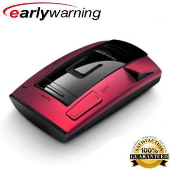 EARLY WARNING 22 FREQUENCY RADAR/ LASER DETECTOR 1 Year Warranty Brand