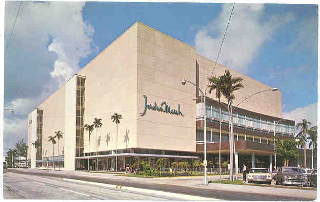  FL Miami Jordan Marsh Store C 1965 Postcard