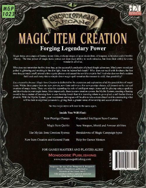 Encyclopaedia Arcane RPG Battle Dragon Magic Eldritch