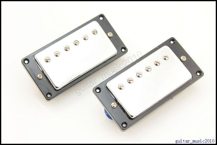 Chrome Electric guitar Double Coil Humbucker Pickups 50/52 Set