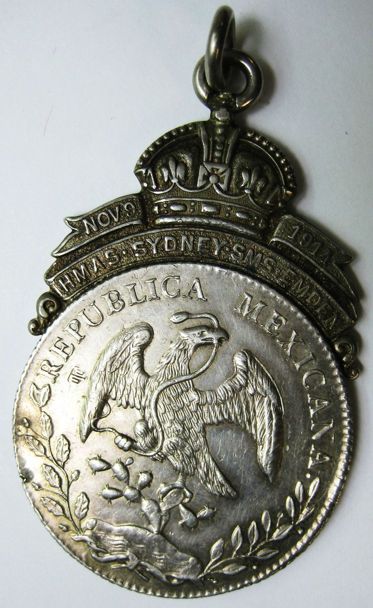  1914 Medal HMAS Sydney SMS Emden