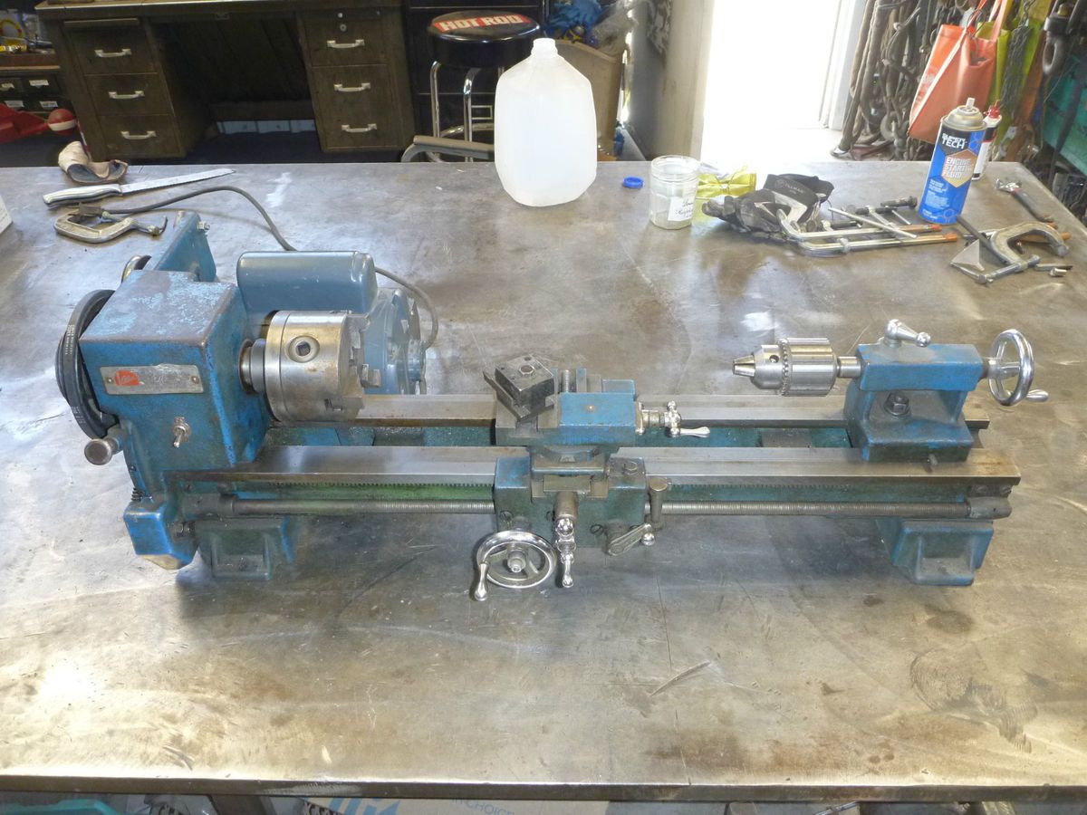  Atlas Clausing 6" Metal Lathe Made in USA