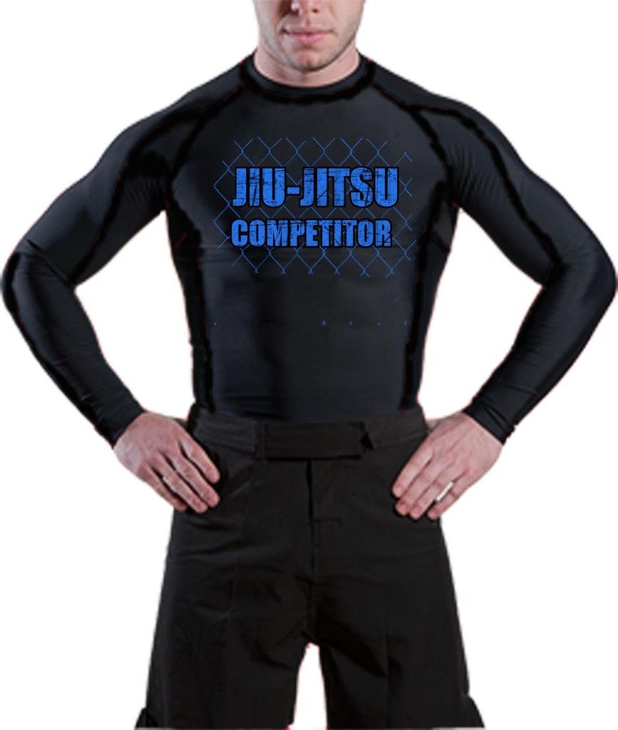  JiuJitsu Ranked Rashguard