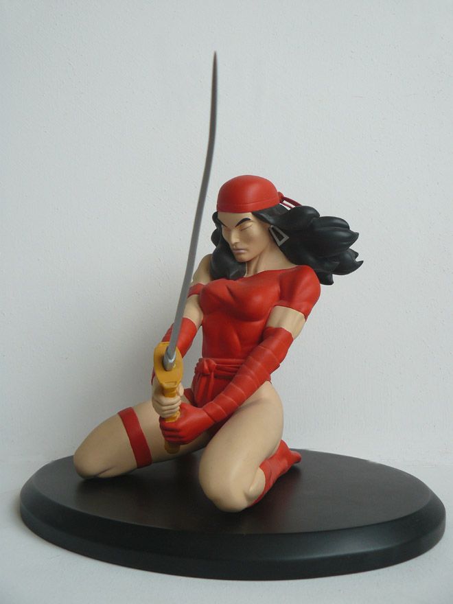 ELEKTRA STATUE BY ATTAKUS by Franck Miller ( Daredevil ) Electra Pin