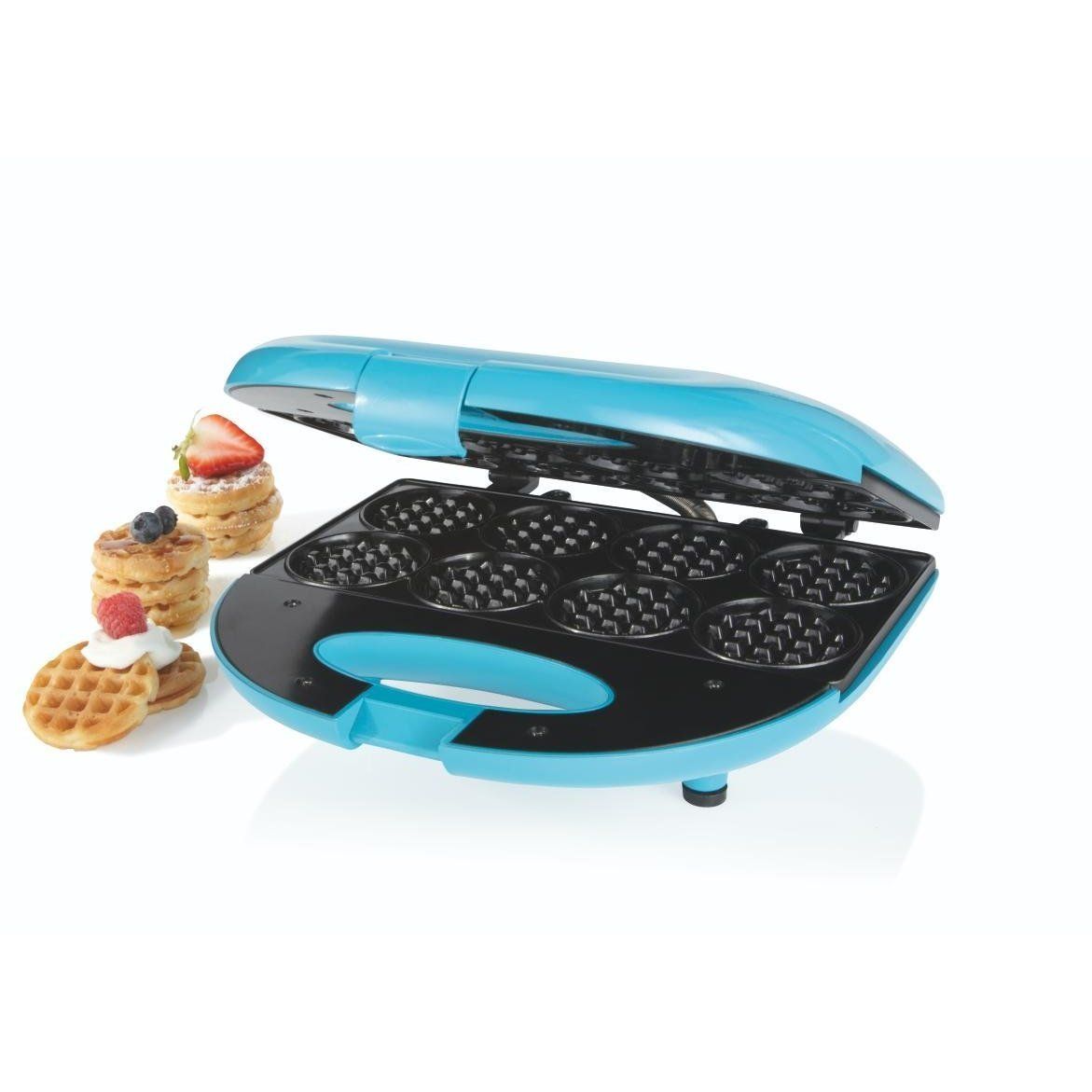 Sunbeam Electric Mini Waffle Maker Blue NEW FREE FAST SHIPPING