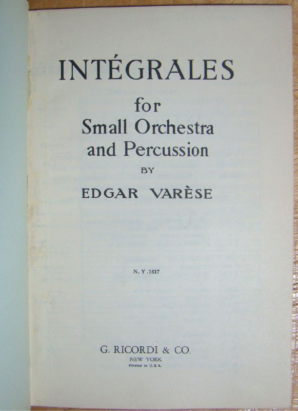 Edgard Varese 4 Scores Integrales Ecuatorial Arcana Deserts Full