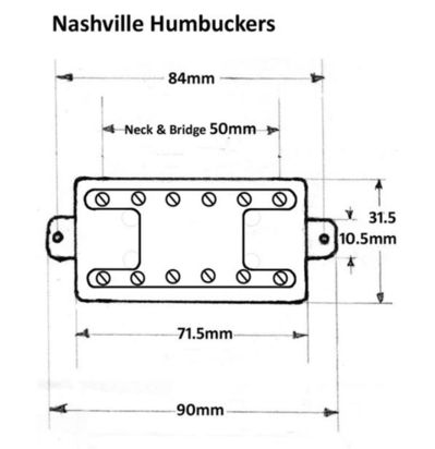  screws and springs, and OEM packaged, as with all Entwistle pickups