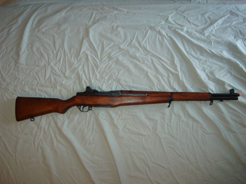 1GARAND SEMI AUTOMATIC NON FIRING WW2 INFANTRY REPLICA RIFLE