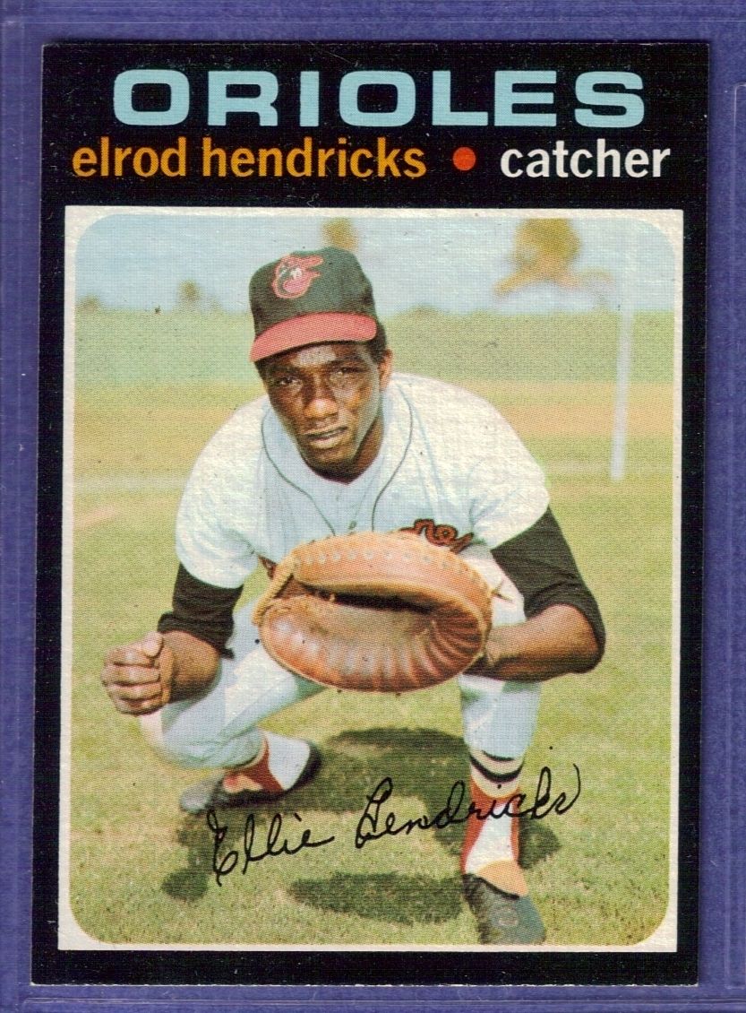 1971 Topps Set Break 219 Elrod Hendricks Orioles NRMT MT