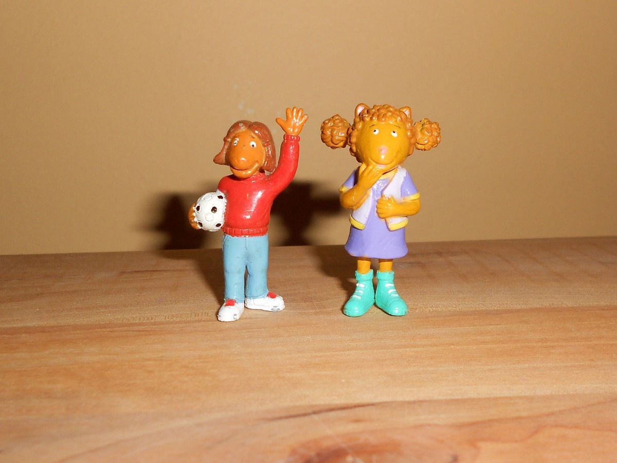 Arthur from PBS Kids 2 Mini Figures Sue Ellen Francine