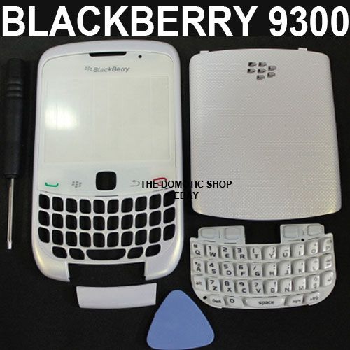 CARCASA PARA BLACKBERRY CURVE 9300 COLOR BLANCO / BLANCA + HERRAMIENTA