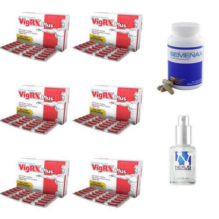 VigRX Plus 6 Month Supply Penis Enlargement Pills