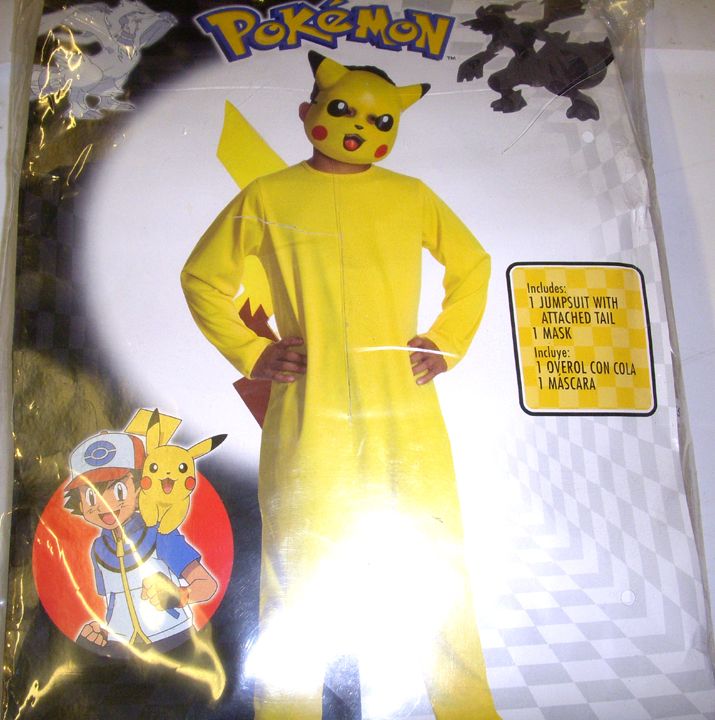 Pokemon Pikachu Costume Boys XL 14 16 NIP