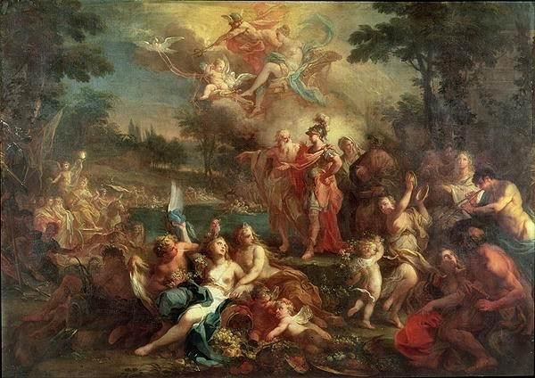 The Vision of Aeneas in The Elysian Fields Conca Repro