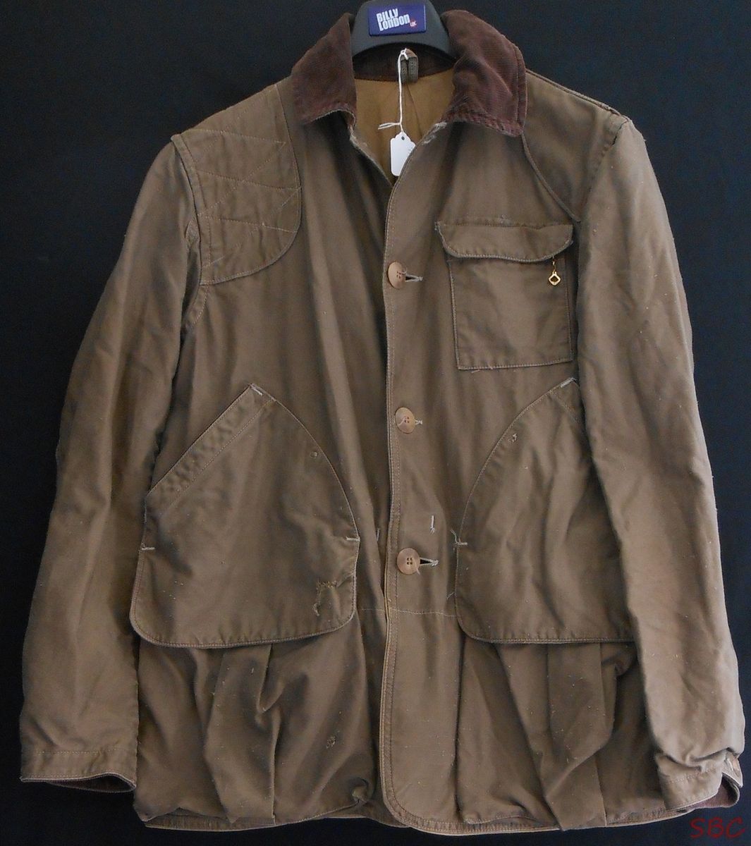 Vintage 40s 50s American Field Mettrick Hunting Jacket Duck Game