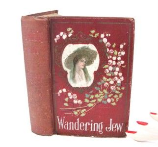 The Wandering Jew by Eugene Sue Vol 1 2 One Book Old Red Victorian