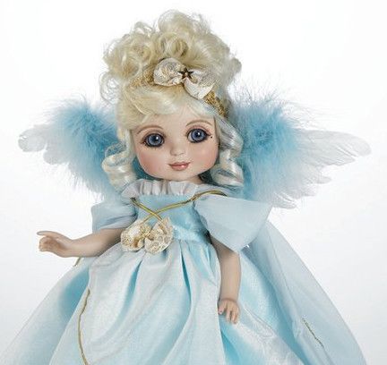 Marie Osmond Adora Belle MY ANGEL Full Body Porcelain Doll w Wings NEW