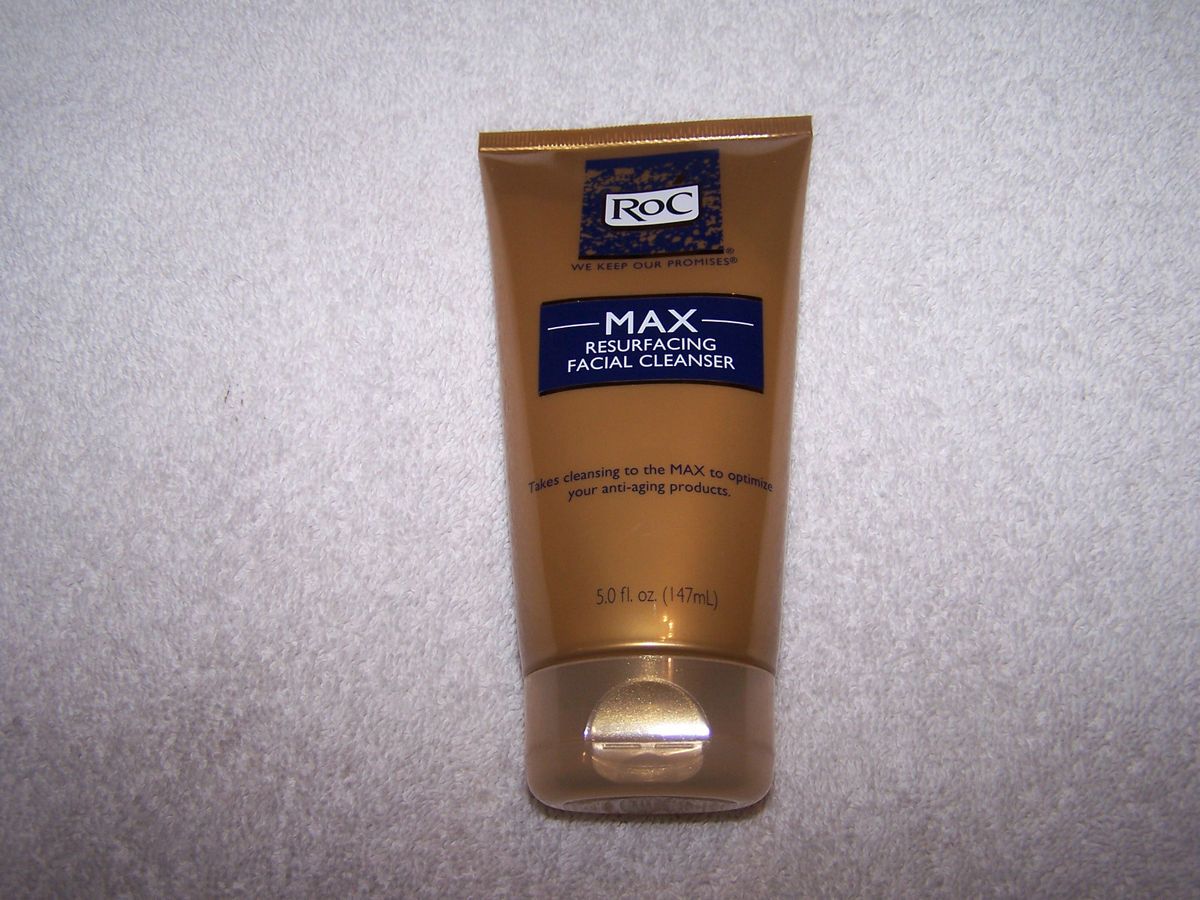 RoC MAX Resurfacing Facial Cleanser Anti Aging products 5 oz LQQK