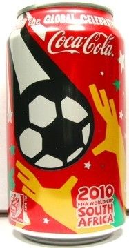 Full Can Coke Coca Cola 2010 FIFA World Cup Soccer USA
