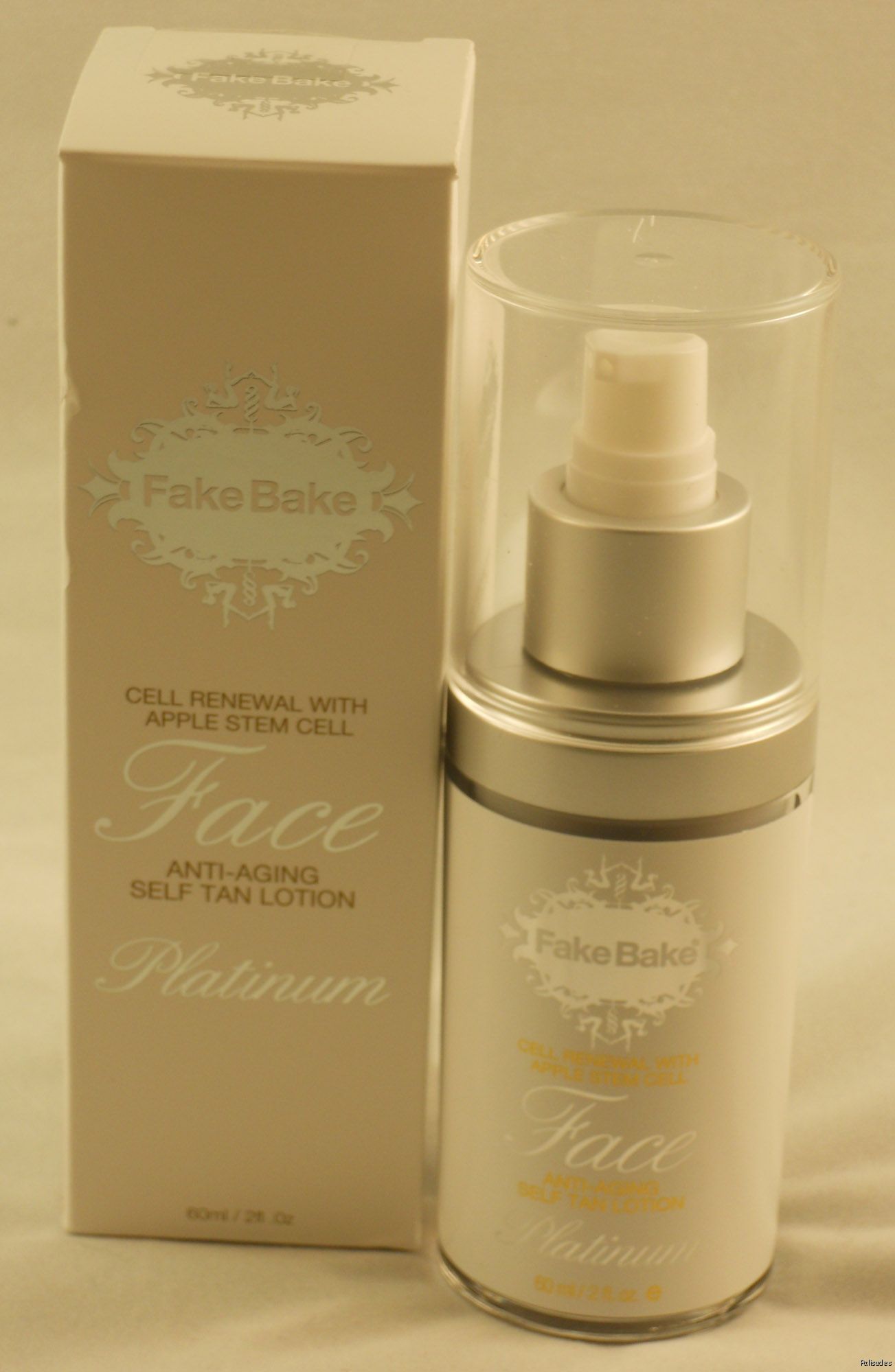 FAKE BAKE FACE PLATINUM   2oz Anti aging Self Tanner   