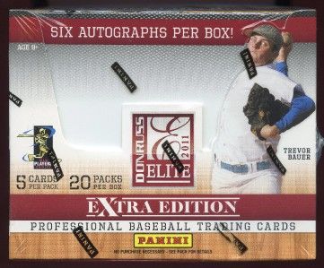 2011 Panini Donruss Elite Extra Edition Baseball SEALED 20 PK Hobby