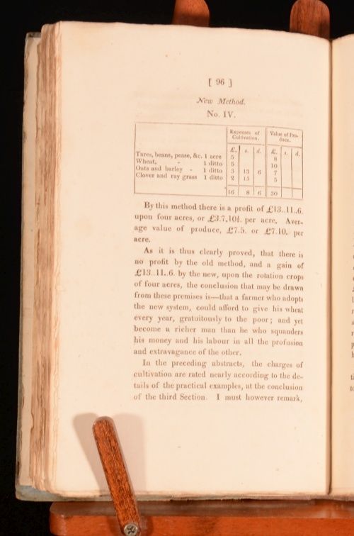 1820 A New System of Cultivation Alexander Beatson First Edition