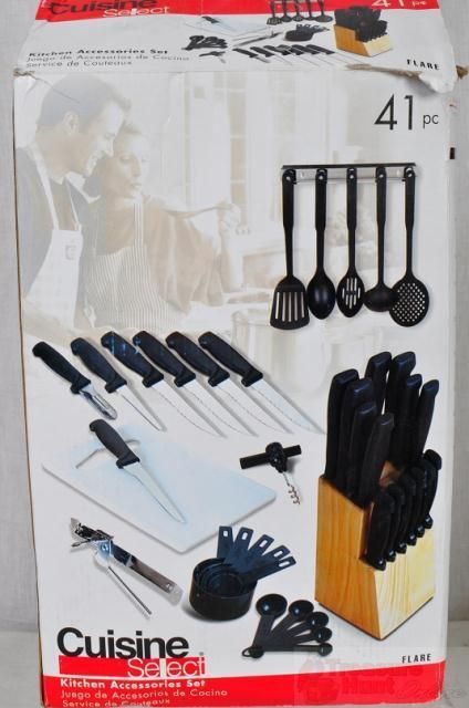 Gibson Cuisine Select Flare 41 Piece Cutlery Combo Set