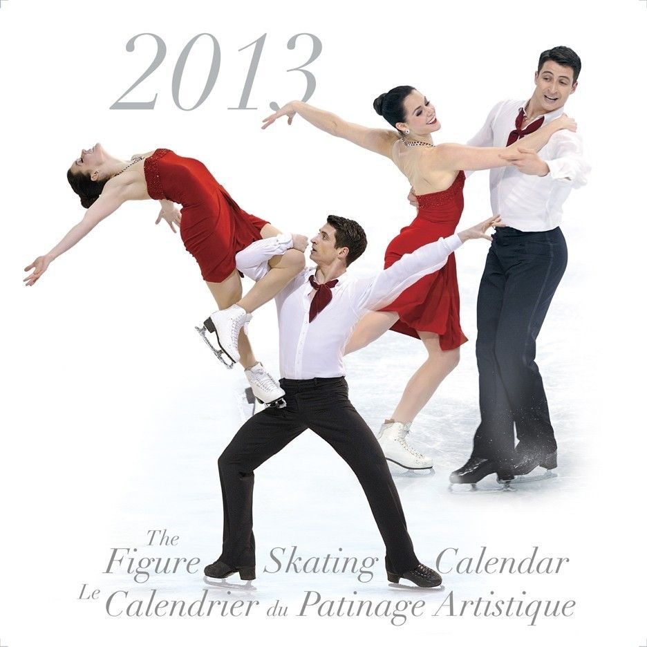 2013 Ice Figure Skating Calendar Great Gift for Skaters 