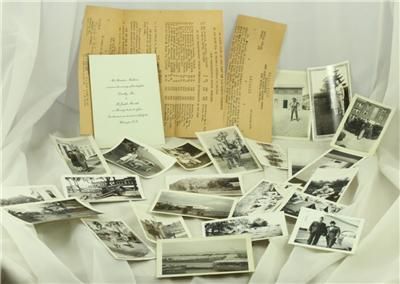 Vintage 25 PC Photo Lot Escanaba Michigan Monowski Family WWII