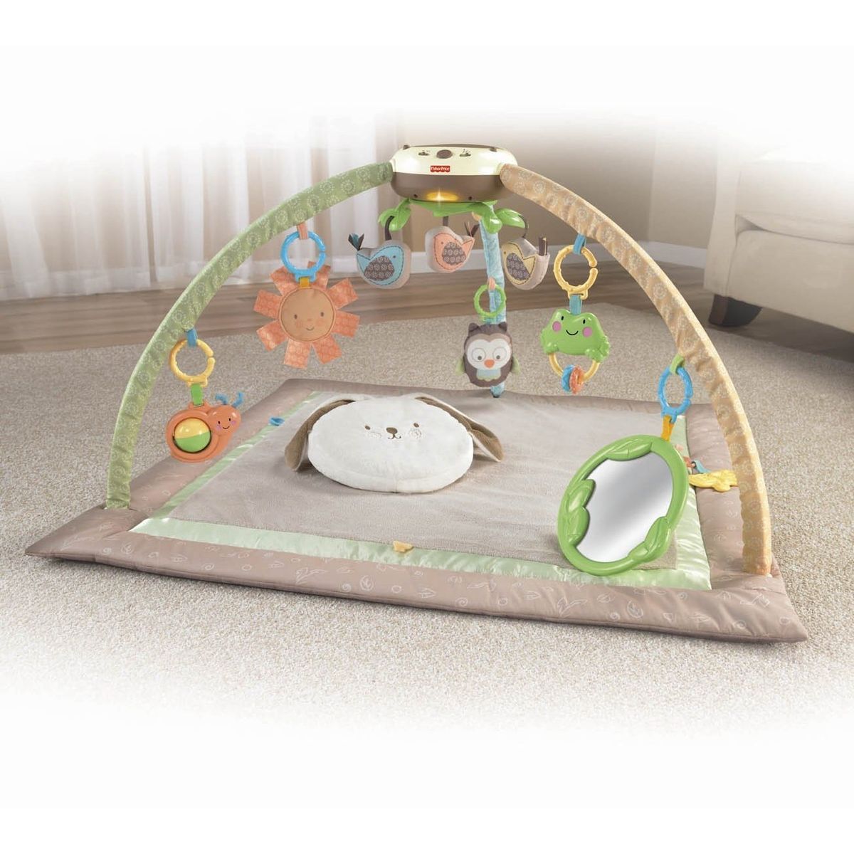 Fisher Price My Little Snugabunny Ultra Comfort Musical Gym Activity