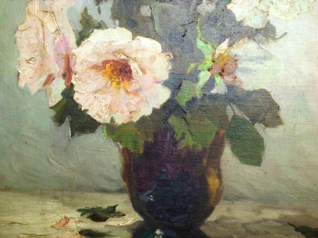 Henri Fantin Latour Oil Painting Original Art Roses