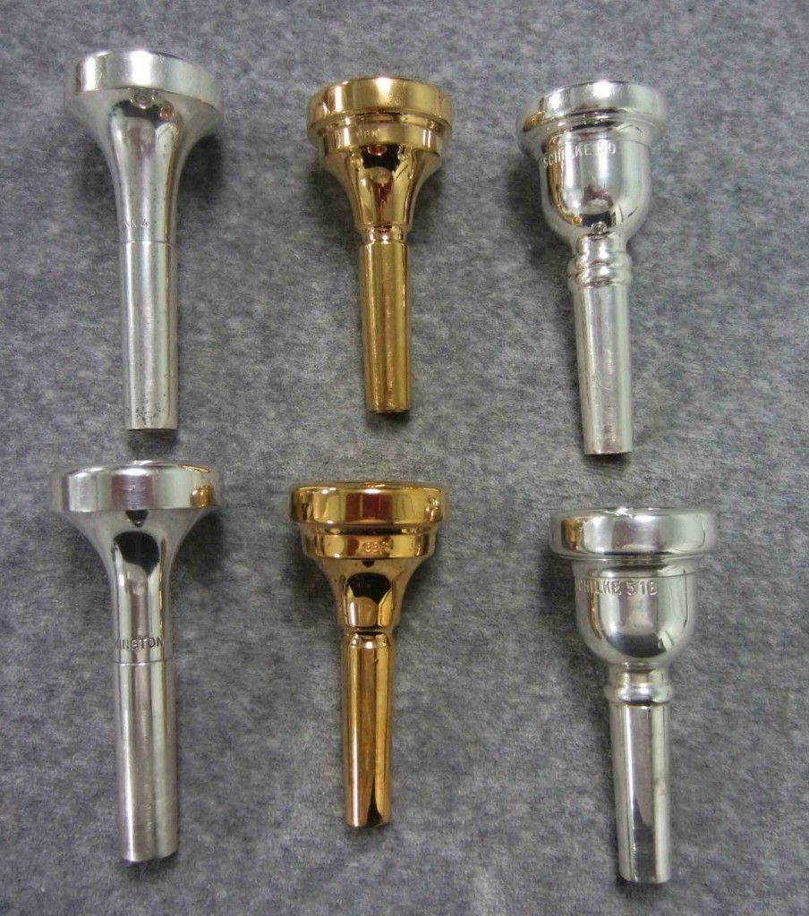 Professional Trombone Euphonium Mouthpieces Conn Denis Wick Schilke