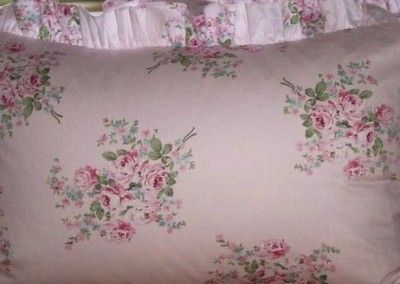  Rachel Ashwell Shabby Chic Bella Rose Pink Euro Pillow Sham 26 x 26