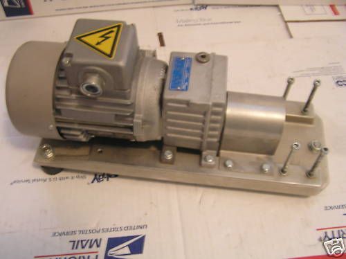 Flender ATB Loher Motor and Antriebstechnik Pump New