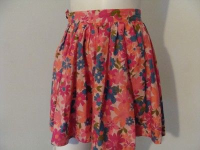 Tracy Feith Target Pink Flower Full Circle Mini Skirt 1