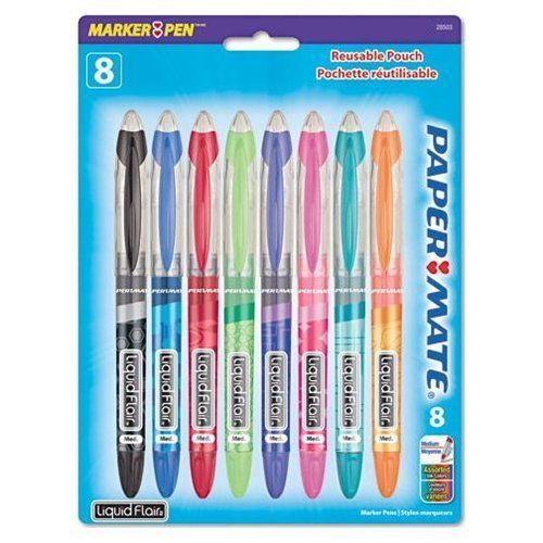 New Paper Mate Liquid Flair Felt Tip Marker Pen 28503