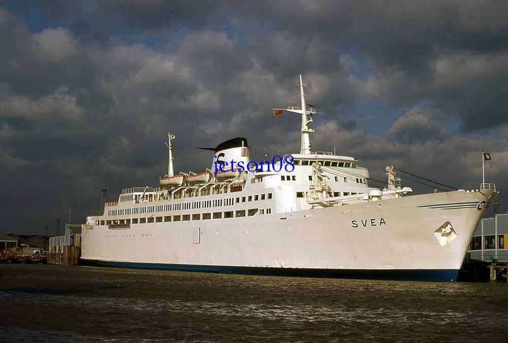 Original Slide Svea Swedish Lloyd Car Passenger Ferry