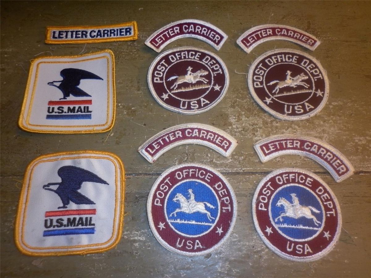 11 VINTAGE POST OFFICE DEPT PONY EXPRESS U.S. MAIL LETTER CARRIER