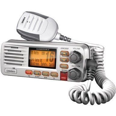 UNIDEN UM380 FULL FEATURED FIXED MOUNT VHF MARINE RADIO White New